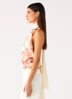Romelia Halter Top - Siena Floral