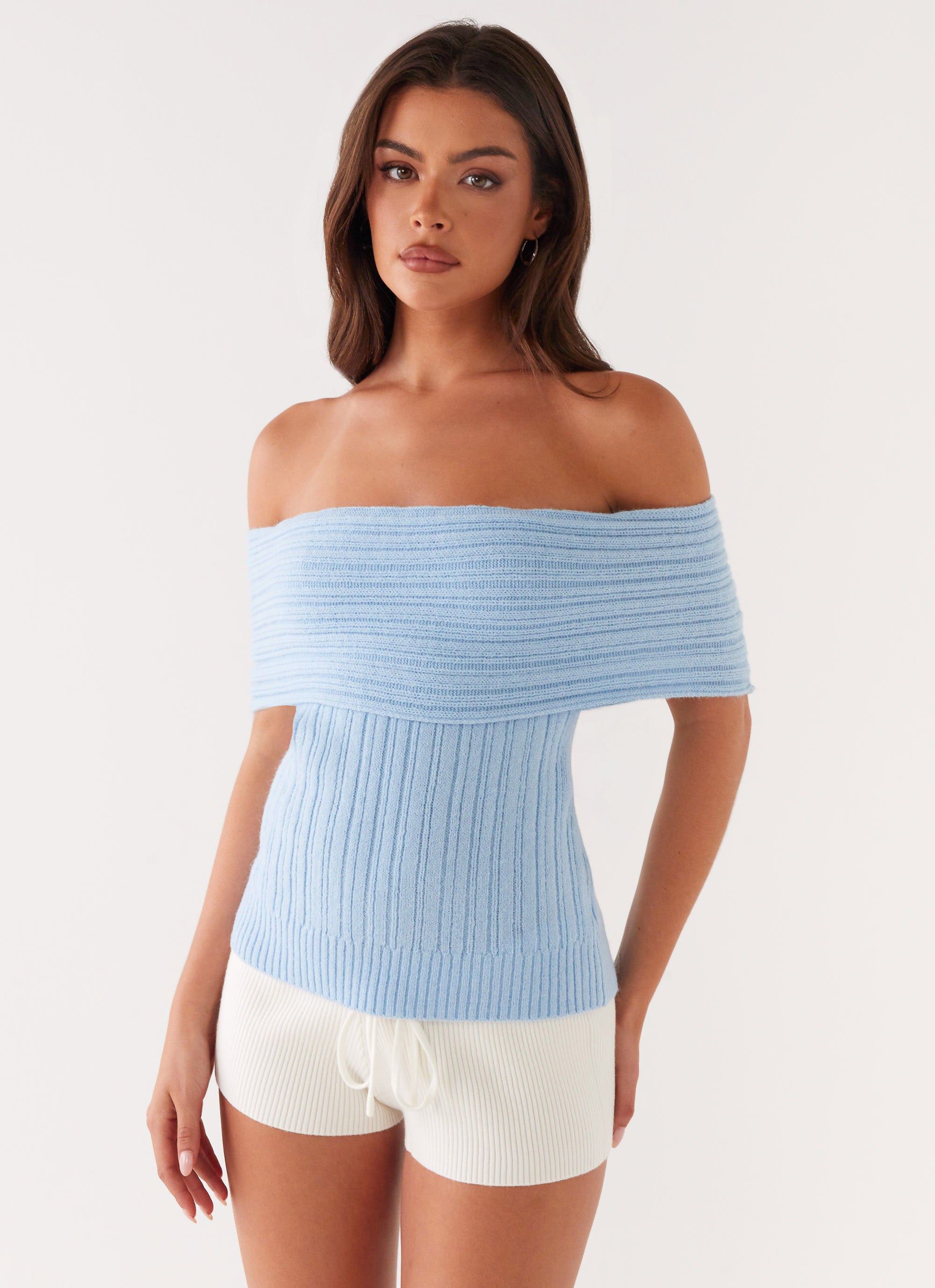 Rosen Knit Top - Blue
