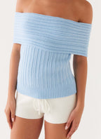 Rosen Knit Top - Blue