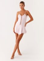 Roya Mini Dress - Pink
