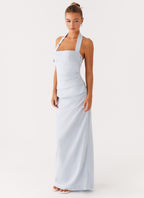 Rumour Has it Maxi Dress - Blue