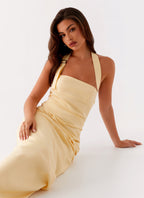 Rumour Has it Maxi Dress - Yellow