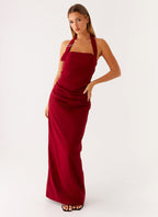 Rumour Has it Maxi Dress - Red
