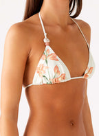 Ryland Bead Bikini Top - Siena Floral