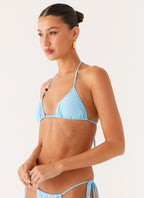 Ryland Bead Bikini Top - Turquoise