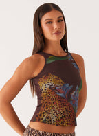 Safari Tank - Chocolate