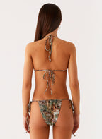 Saga Bead Bikini Bottom - Vintage Blossom