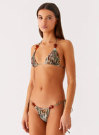 Saga Bead Bikini Top - Vintage Blossom