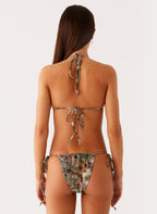 Saga Bead Bikini Top - Vintage Blossom