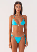 Saga Bikini Bottom - Turquoise Blue