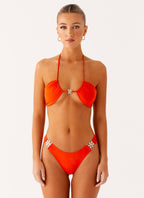 Saint Lucia Bikini Top - Orange