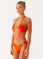 Saint Lucia Bikini Top - Orange