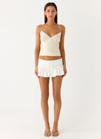 Sangria Top - Oatmeal