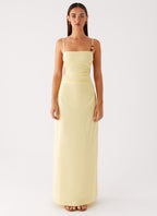 Selah Maxi Dress - Yellow