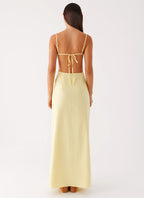 Selah Maxi Dress - Yellow