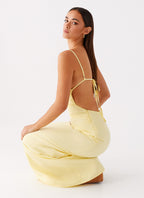 Selah Maxi Dress - Yellow