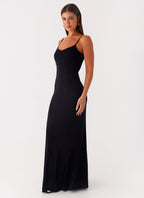Serene Escape Maxi Dress - Black