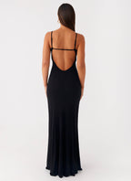Serene Escape Maxi Dress - Black