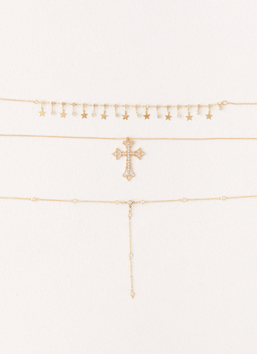 Sinner Multi Necklace - Gold