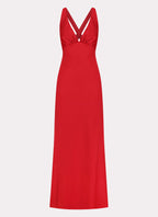 Slyvia Maxi Dress - Red