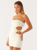 So Iconic Mini Dress - Yellow