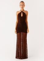 Somber Maxi Dress - Chocolate