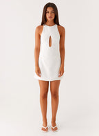 Stacy Mini Dress - White