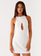 Stacy Mini Dress - White
