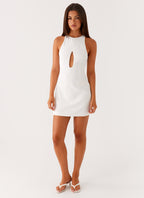 Stacy Mini Dress - White