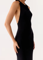 Starlight Nights Maxi Dress - Black