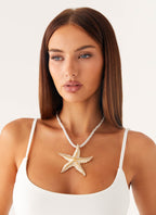 Starlust Necklace - Ivory