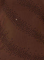 Sweet Sky Beaded Top - Chocolate