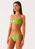 Taiwan Bandeau Bikini Top - Citrus