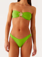 Taiwan Bandeau Bikini Top - Citrus