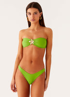 Taiwan Bandeau Bikini Top - Citrus