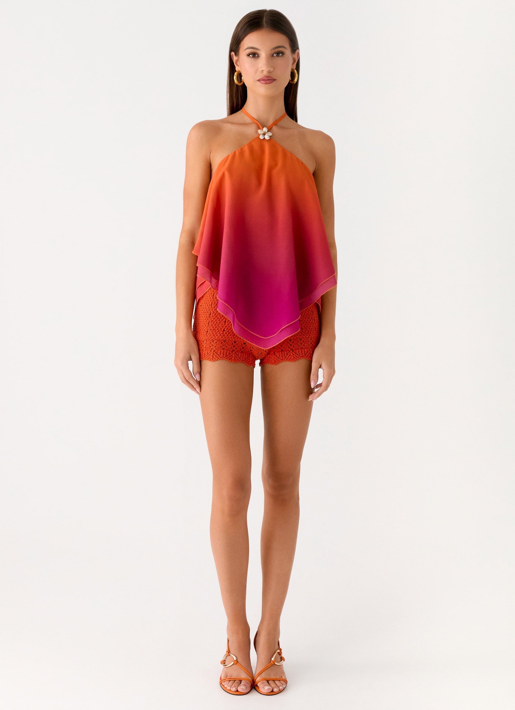 Twin Flame Top - Orange