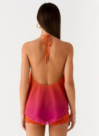 Twin Flame Top - Orange