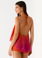 Twin Flame Top - Orange