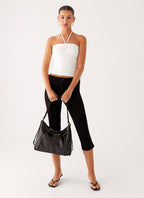 Urban Muse Shoulder Bag - Washed Black