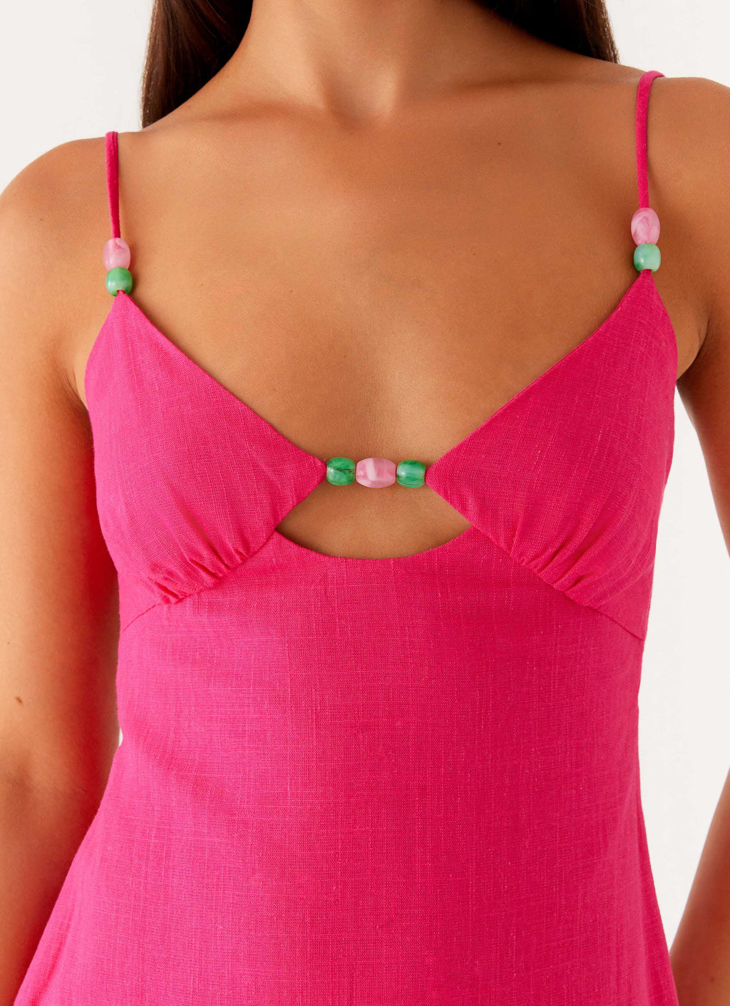 Vander Mini Dress - Fuchsia