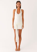 Vedetta Mini Dress - White