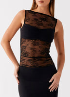 Wesley Maxi Dress - Black