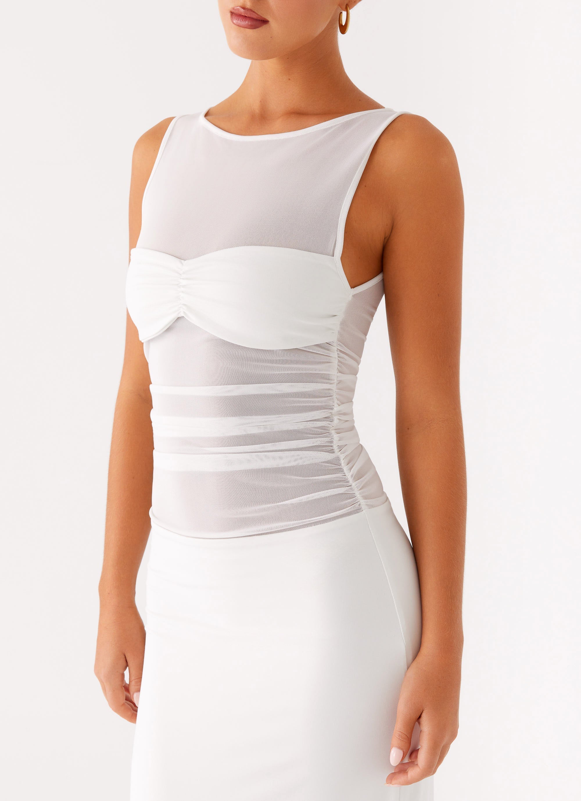Wesley Maxi Dress - Ivory
