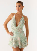 When I Move Mini Dress - Mystic Paisley