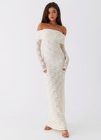 Yours Always Lace Maxi Dress - Ivory