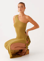 Zarnella Maxi Dress - Lime