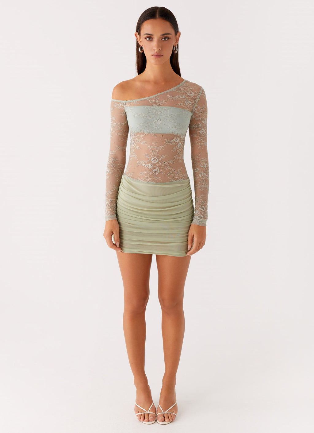 Zenni Mini Dress - Sage