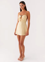 Zuma Mini Dress - Yellow