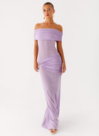 Benji Maxi Dress - Lilac