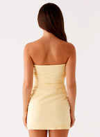 Simeon Mini Dress - Yellow